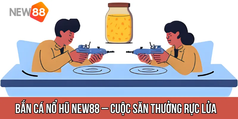 Bắn Cá Nổ Hũ New88 – Cuộc Săn Thưởng Rực Lửa Trong Thế Giới Đại Dương Số