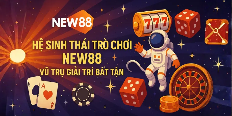 Hệ sinh thái trò chơi NEW88 – Vũ trụ giải trí bất tận