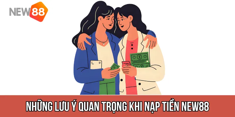 Lưu Ý Quan Trọng Khi Nạp Tiền NEW88