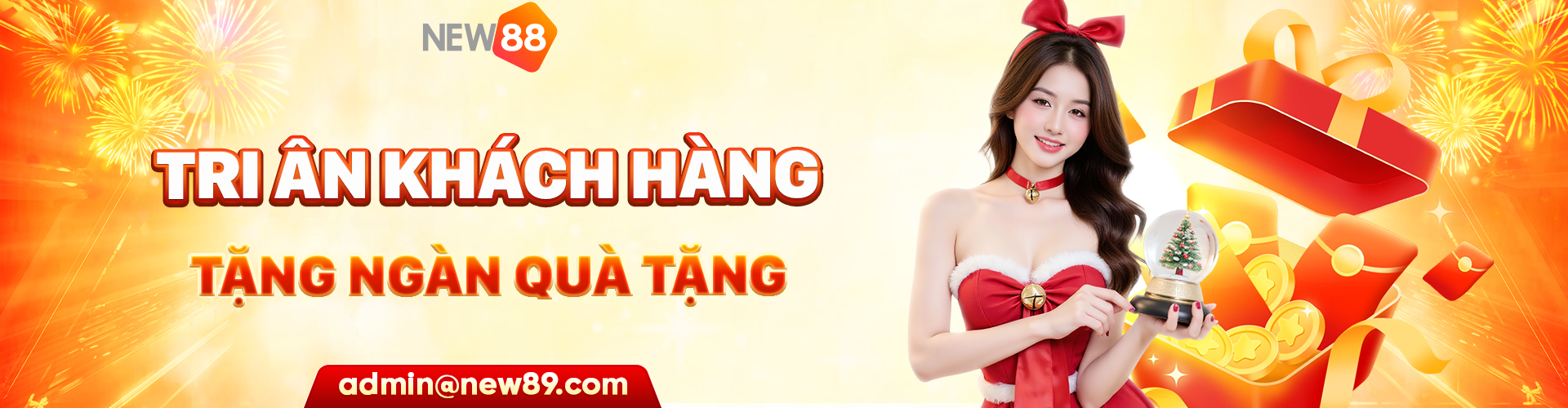 new88 tri ân khách hàng với hàng ngàn quà tặng