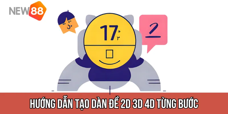 Hướng dẫn tạo dàn đề 2d 3d 4d từng bước cho người mới